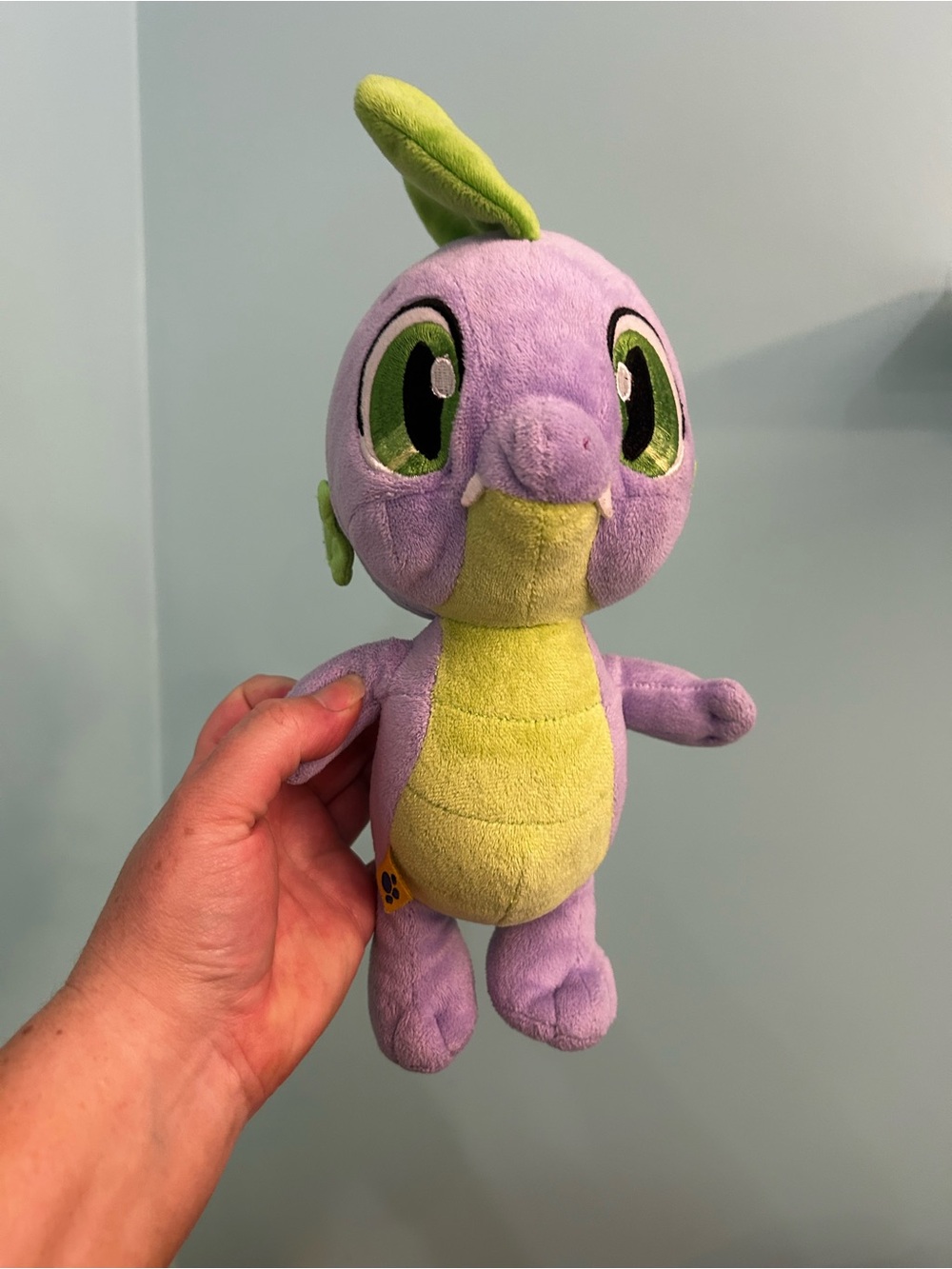 My Little Pony Spike the Dragon Plush Purple 12” Build-A-Bear Exclusive 2013 BAB